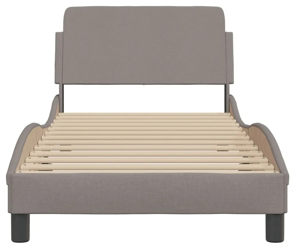 vidaXL Σκελετός Κρεβατιού με Κεφαλάρι Dover 80x200εκ.Υφασμάτινο