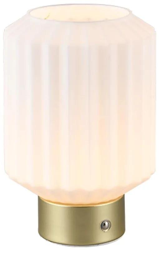 Φωτιστικό Επιτραπέζιο Lord R57761101 13x19cm 1xSMD 1,5W 100lm 3000K 1,5W 100lm 3000K Brass-White RL Lighting