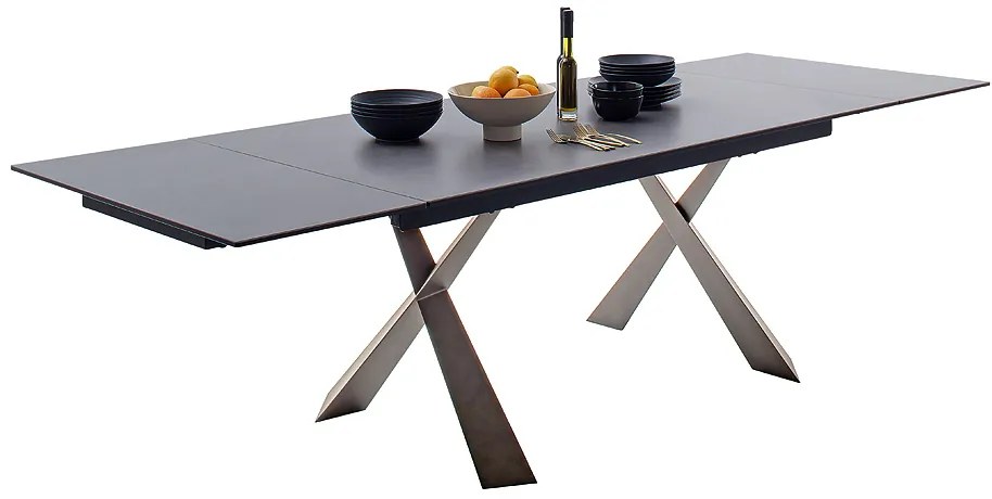 Τραπεζαρία Καφέ Μασίφ 180x90x76