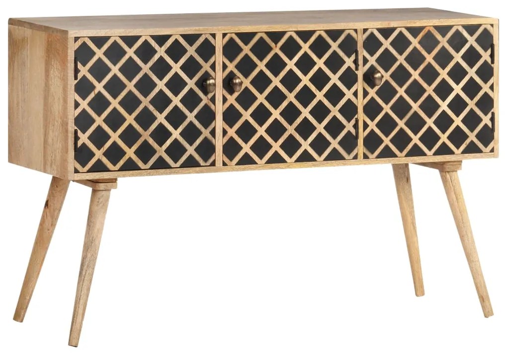 vidaXL Μπουφές 118 x 35 x 75 εκ. από Μασίφ Ξύλο Μάνγκο