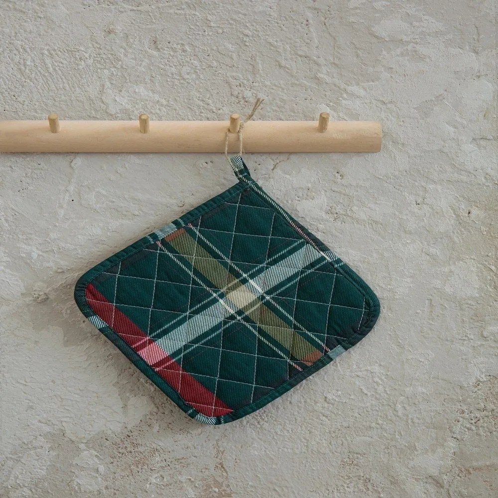 Πιάστρα Κουζίνας Cheers Red-Green Nima One Size 100% Cotton