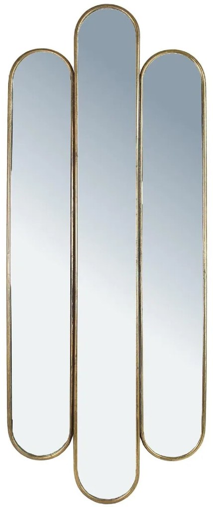 Καθρέπτης ArteLibre Χρυσό Μέταλλο 45.5x5x116cm