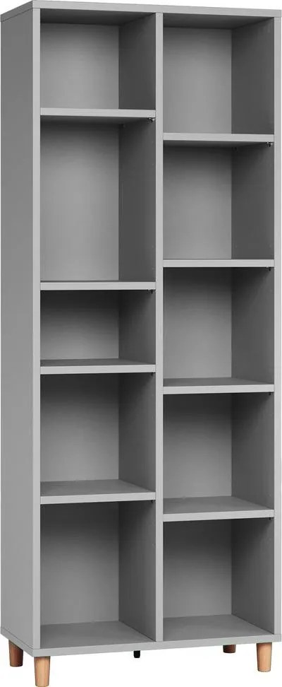 Βιβλιοθήκη Simple 2x5-Γκρι