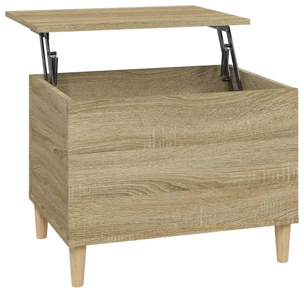 vidaXL Τραπεζάκι Σαλονιού Sonoma Δρυς 60x44,5x45εκ. Επεξεργασμένο Ξύλο