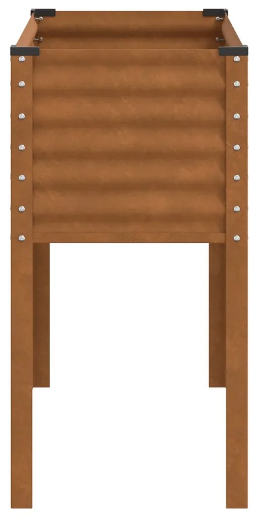 vidaXL Ζαρντινιέρα 100x45x90 εκ. Ατσάλι Σκληρυθέν στον Αέρα