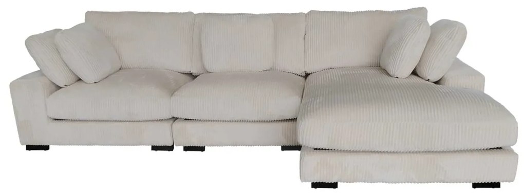 ΚΑΝΑΠΕΣ ΔΕΞΙΑ ΓΩΝΙΑ CRANFIELD HM3287.02R ΜΠΕΖ ΡΙΓΕ ΥΦΑΣΜΑ 313x169(γωνία)x80Υεκ.