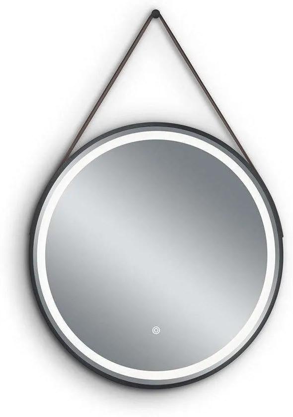 Καθρέπτης Τοίχου Στρογγυλός Fine 1800102 Φ60cm Black Mirrors &amp; More Μέταλλο