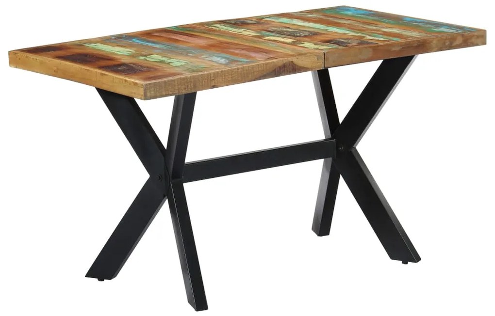 vidaXL Τραπεζαρία 140 x 70 x 75 εκ. από Μασίφ Ανακυκλωμένο Ξύλο