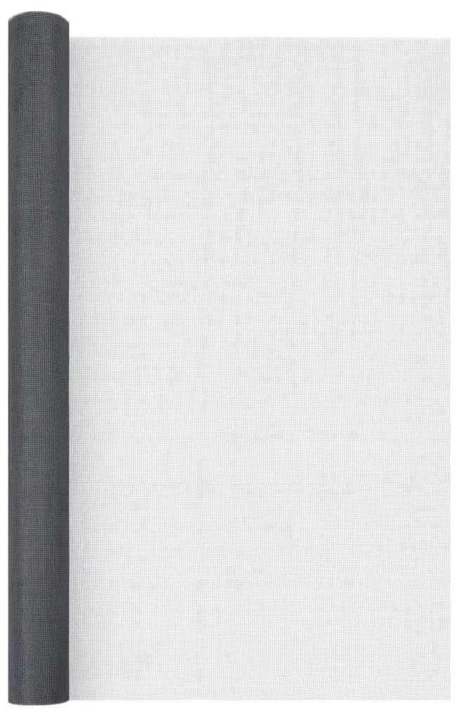 vidaXL Πλέγμα / Σήτα Γκρι 100 x 2000 εκ. από Fiberglass