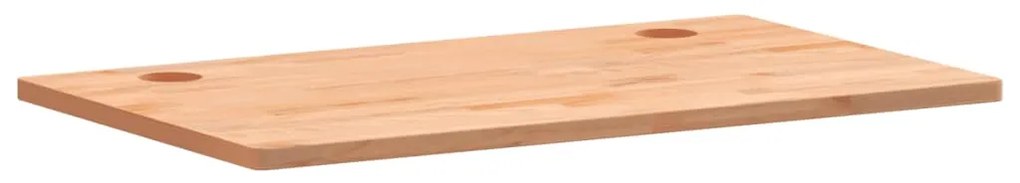 vidaXL Επιφάνεια Γραφείου 100x60x2,5 εκ. από Μασίφ Ξύλο Οξιάς
