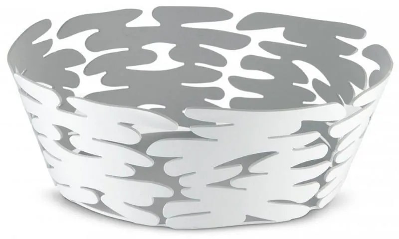 Φρουτιέρα - Ψωμιέρα Barket BM10/18 W Φ18x6,5cm Μεταλλική White Alessi Μέταλλο
