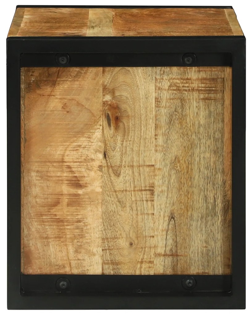 vidaXL Κύβος Τοίχου 55x35x40 εκ. Μασίφ Ξύλο Μάνγκο