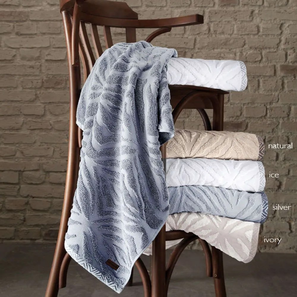 Πετσέτα Leno Natural Guy Laroche Προσώπου 50x90cm 100% Cotton