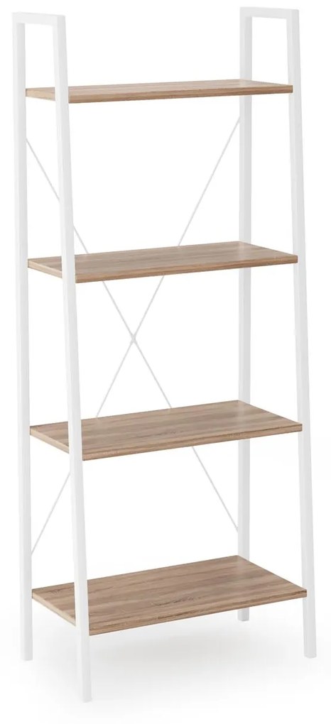 NARVIK REG2 shelving white / sonoma oak DIOMMI V-CH-NARVIK-REG2-BIAŁY/SONOMA DIOMMI-60-21586