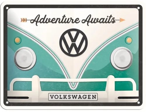 Μεταλλική πινακίδα Volkswagen VW - Adventure Awaits