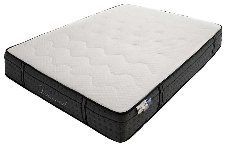 Στρώμα Diamond pakoworld pocket spring+gel memory foam 25-27cm 150x200εκ
