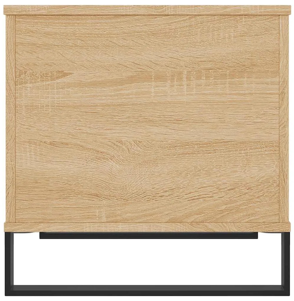 vidaXL Τραπεζάκι Σαλονιού Sonoma Δρυς 60x44,5x45εκ. Επεξεργασμένο Ξύλο
