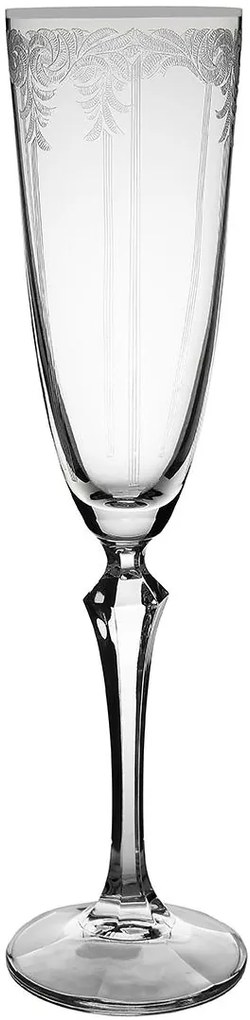 Ποτήρι Κολωνάτο Σαμπάνιας 220ml Elisabeth-Q8106/S Crystalex - 6 ΤΜΧ