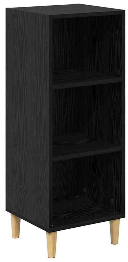 vidaXL Πλαϊνό γραφείο Μαύρη δρυς 32.5 x 34.5 x 90 εκ