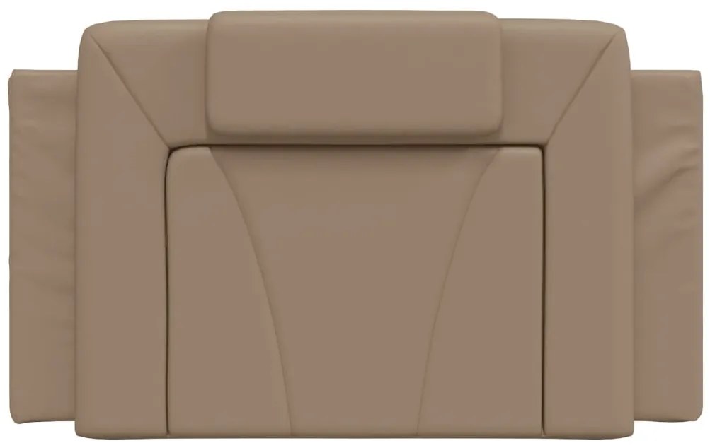 vidaXL Μαξιλάρι για Κεφαλάρι Viana Καπουτσίνο 80 εκ. από Συνθετικό Δέρμα