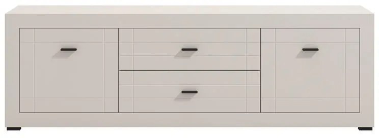 Έπιπλο τηλεόρασης WARWICK 167 3K2F2V Cashmere matt 167x42x54εκ. 167x42x54 εκ.