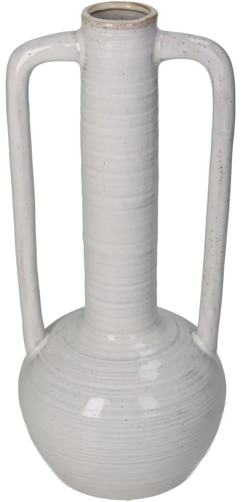 Βάζο ArteLibre Μπεζ Κεραμικό 12.2x12.2x27.5cm-05154483