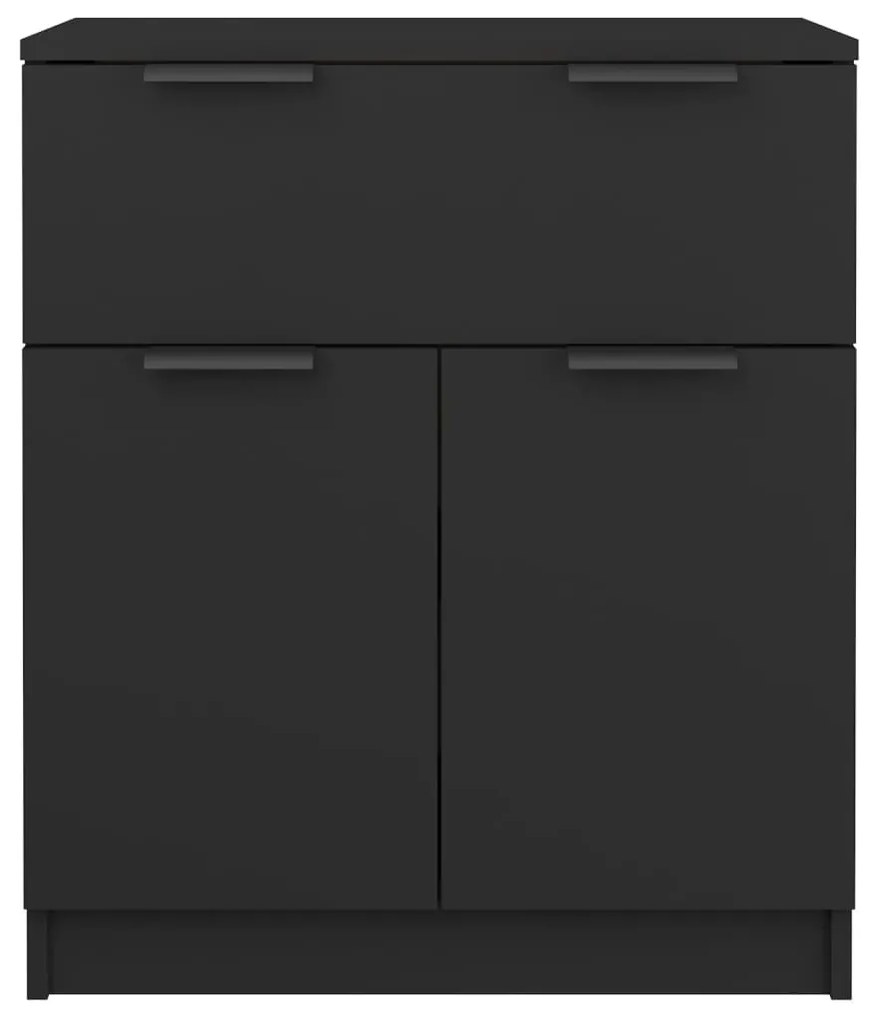 vidaXL Ντουλάπι Μαύρο 60 x 30 x 70 εκ. από Επεξεργασμένο Ξύλο