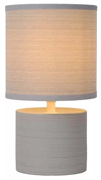 Φωτιστικό Επιτραπέζιο Lucide 47502-81-36 GREASBY Γκρι (Grey)
