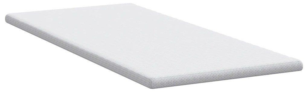vidaXL Στρώματα Λευκό 100 x 200 cm 100% ύφασμα πολυεστέρα με τζακάρ