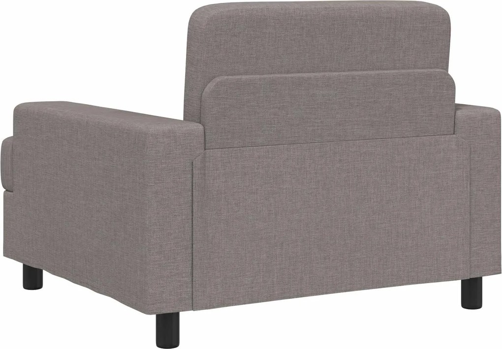 vidaXL Πολυθρόνα Taupe Ύφασμα