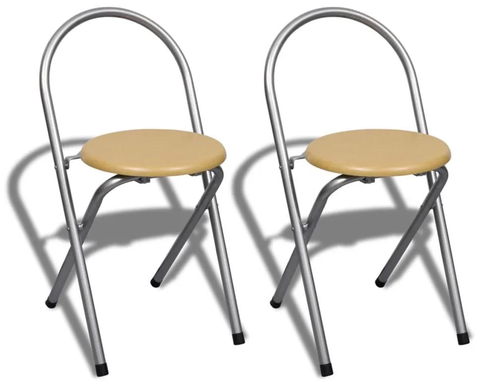 vidaXL Αναδιπλούμενο Σετ Πρωινού με Πάγκο και 2 Καρέκλες