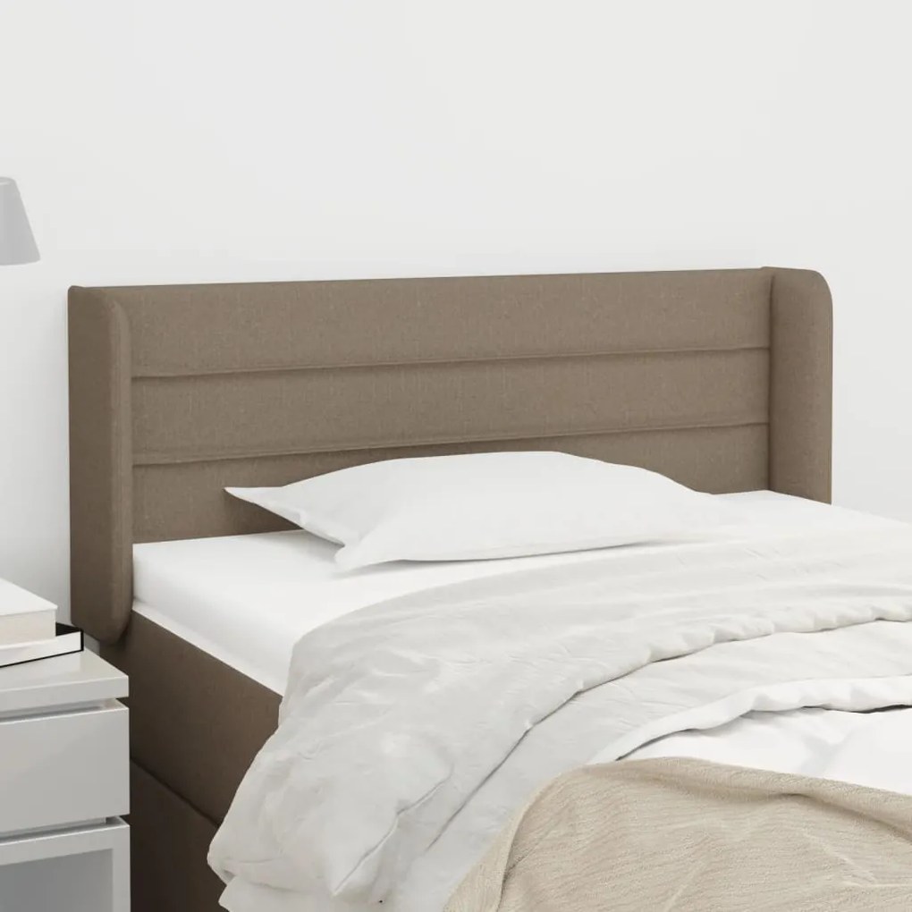 vidaXL Κεφαλάρι με Πτερύγια Taupe 83x16x78/88 εκ. Υφασμάτινο