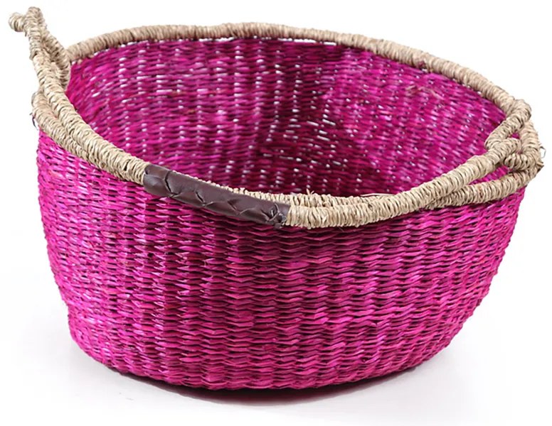 Καλάθι Αποθήκευσης (Φ40x22) Soulworks Pink XL 0680036