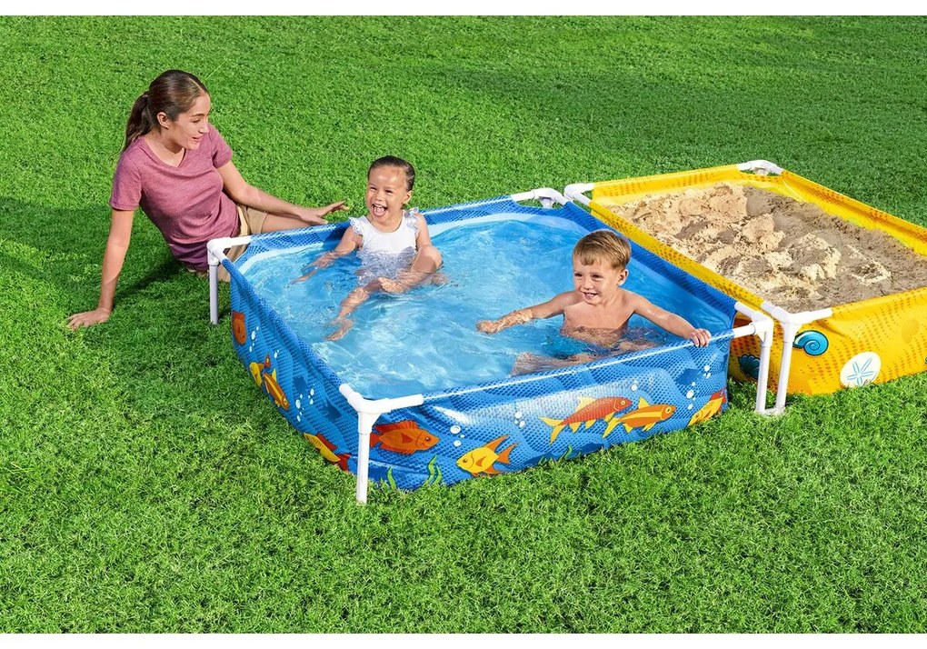 Παιδική πισίνα Bestway 213 x 122 x 30,5 cm