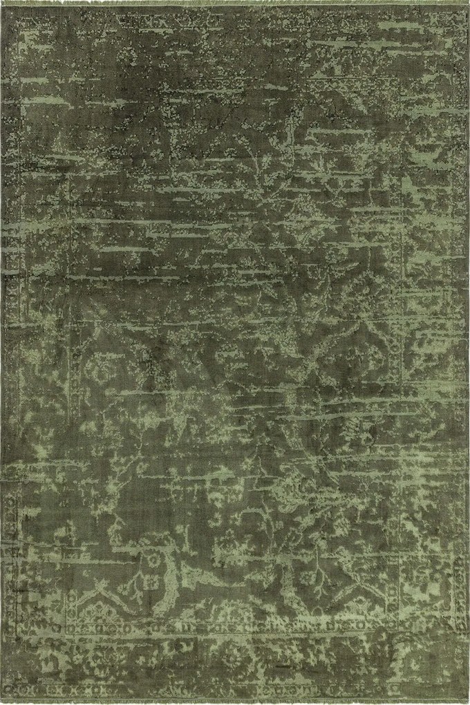 Χαλί Zehraya ZE06 Abstract Green Asiatic London 120X180cm