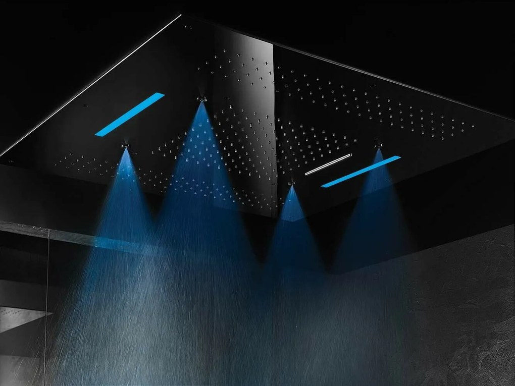 Κεφαλή ντουζ Almar Sound & Colour Temptation εντοιχισμού-Mauro