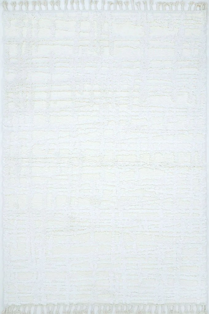 Χαλί Neve Shaggy B723A1A Cream Ezzo 80X150cm