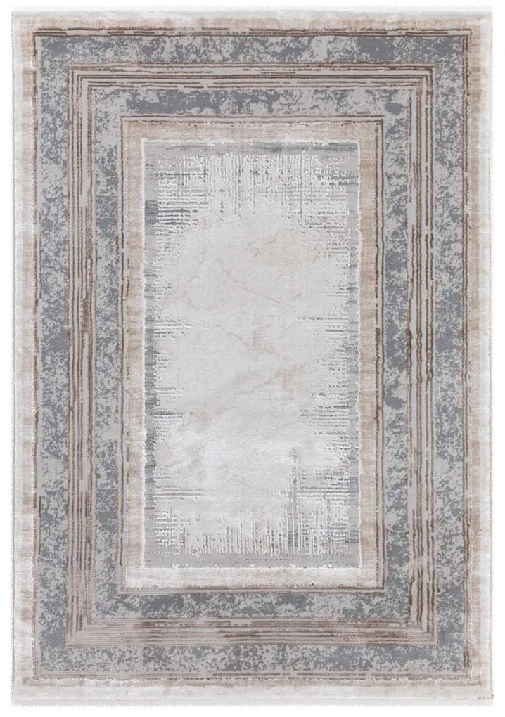 Χαλί Διαδρόμου (80x150) Ezzo Firenze D077AH9 Grey