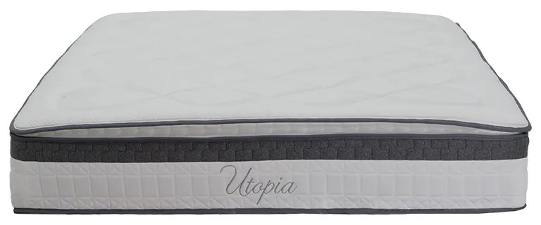 ΣΤΡΩΜΑ UTOPIA PAKOWORLD POCKET SPRING ΜΕ ΑΝΩΣΤΡΩΜΑ ALOE VERA 30-32CM 160X200ΕΚ