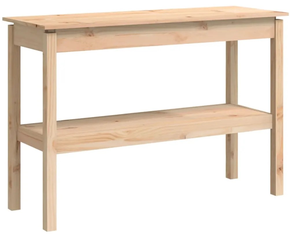 vidaXL Τραπέζι Κονσόλα 110 x 40 x 75 εκ. από Μασίφ Ξύλο Πεύκου