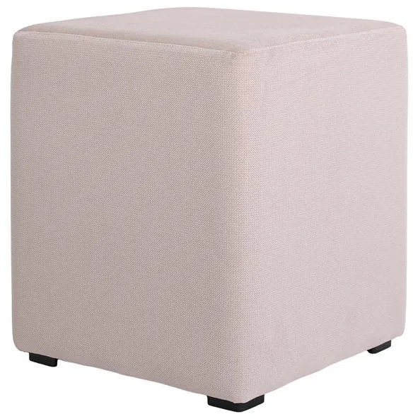 Σκαμπό Boxy Fylliana Τετράγωνο Μπέζ 35x35x41εκ. 35x35x41 εκ.