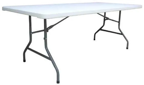 Τραπέζι Συνεδρίου,Catering Blow Πτυσόμενο Λευκό 198x90x74cm