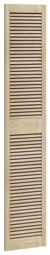 vidaXL Πόρτες Ντουλάπας Other με πόρτα 4 pcs Καφέ 201 x 39.5 x 2.1 εκ