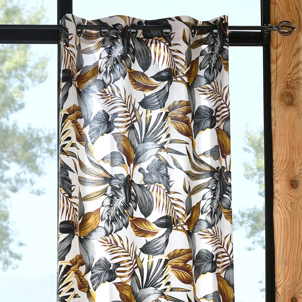 Κουρτίνα (135x250) Με Τρουκς S-F Ouvea Moutarde R6C179002