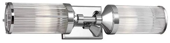 Απλίκα Φωτιστικό Μπάνιου 2xG9 Χρώμιο IP44 Paulson FE-PAULSON2 Elstead Lighting-FE-PAULSON2-Χρώμιο FE-PAULSON2