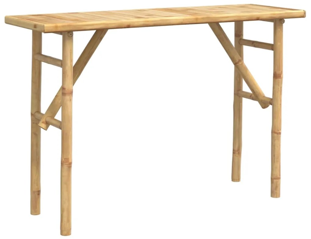 Τραπέζι Κονσόλα 115 x 39 x 75 εκ. από Μπαμπού - Καφέ