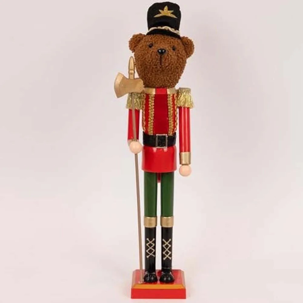 Διακοσμητικός Καρυοθραύστης Αρκουδάκι 600-48127 53cm Multi