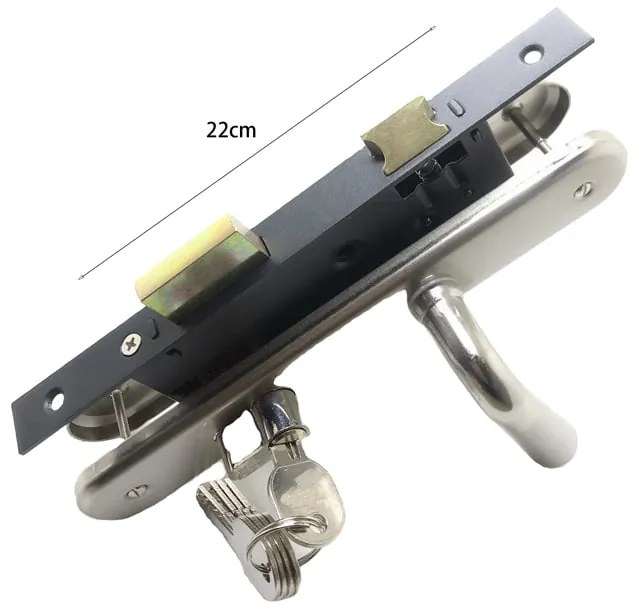 Soficlef Κλειδαριά πόρτας - Metal Door Lock Ref.124