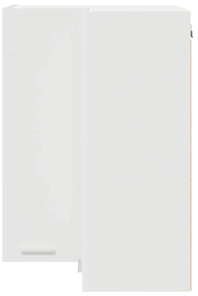 vidaXL Κρεμαστό ντουλάπι Λευκό 57 x 57 x 80 εκ. Επεξεργασμένο ξύλο