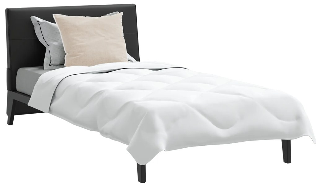 vidaXL Διπλό με Μαξιλάρι Άλλο 2 pcs Λευκό 140 x 220 cm Μικροΐνες